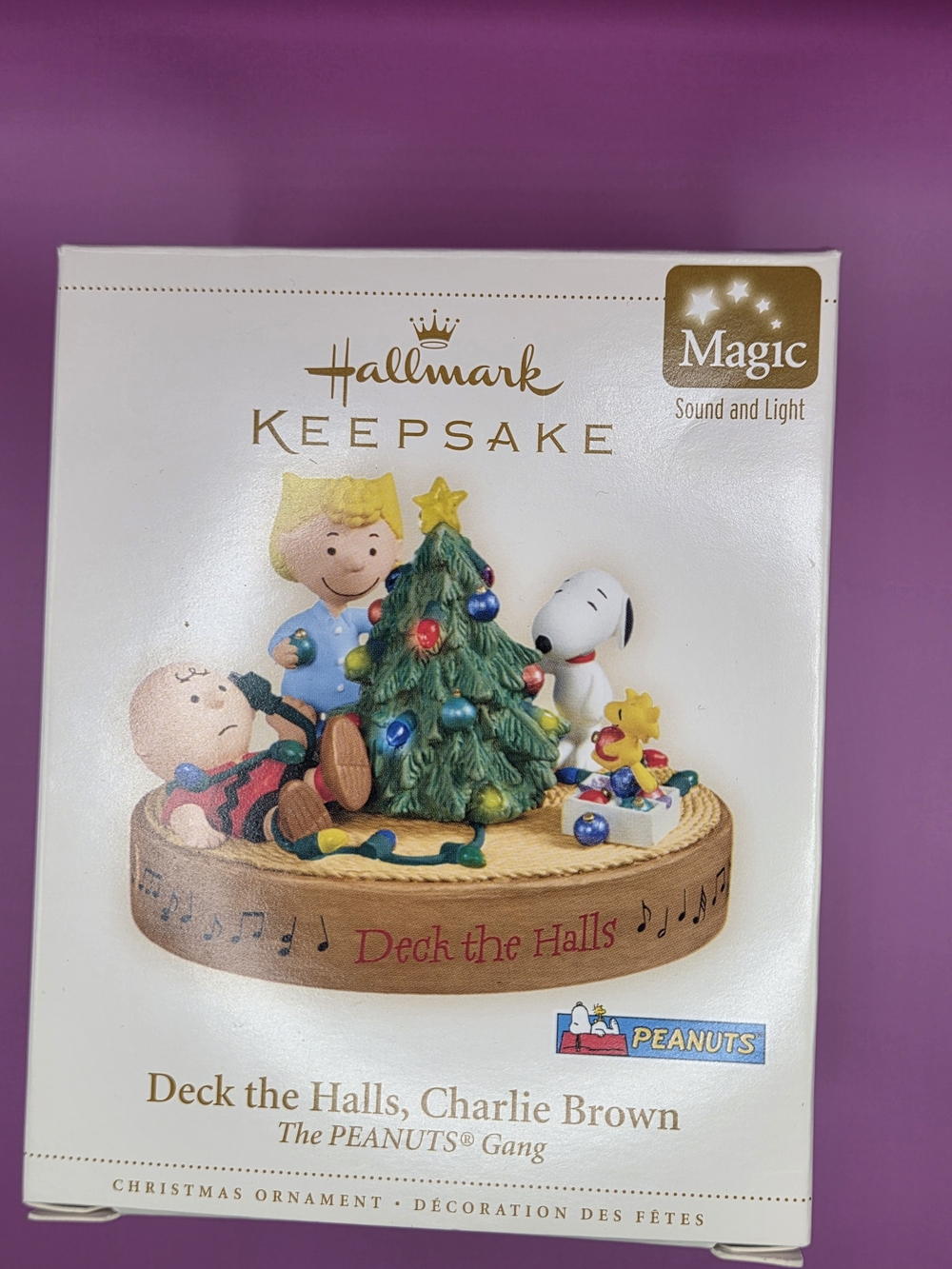 Hallmark Keepsake "Deck the Halls, Charlie Brown" Ornament - Multi